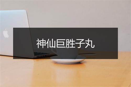 神仙巨胜子丸