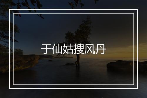 于仙姑搜风丹