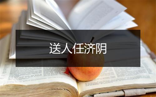 送人任济阴