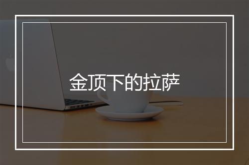 金顶下的拉萨