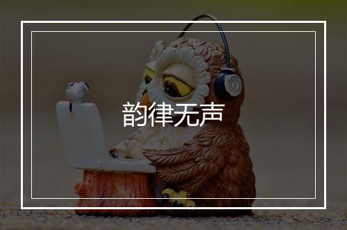 韵律无声