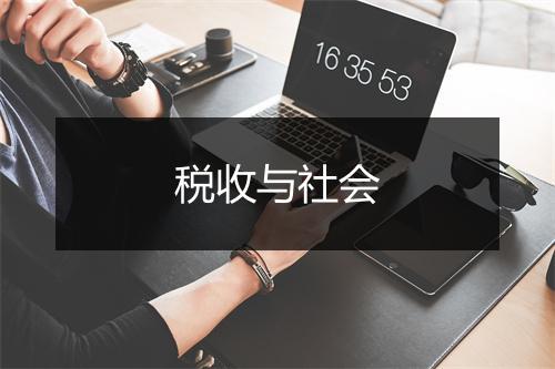 税收与社会