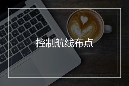 控制航线布点