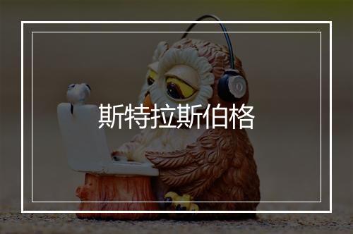 斯特拉斯伯格