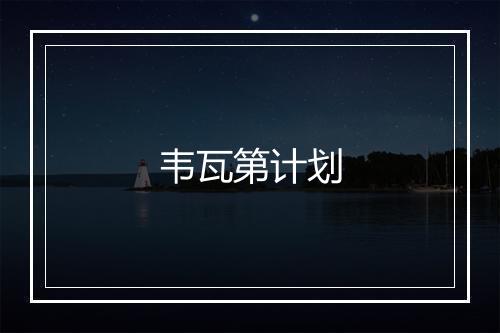 韦瓦第计划