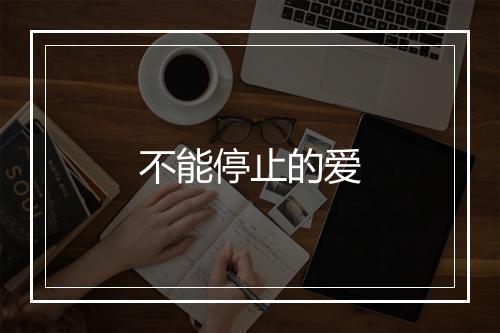 不能停止的爱