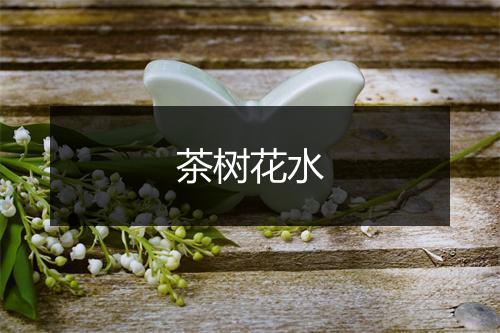 茶树花水