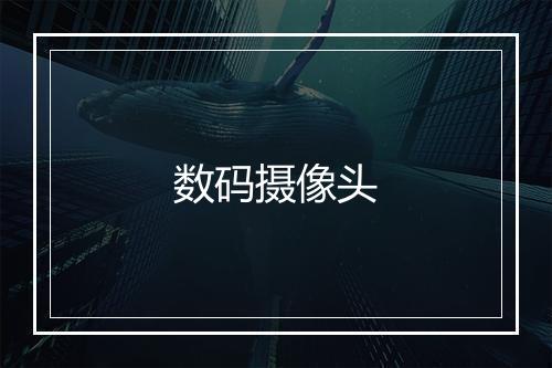 数码摄像头