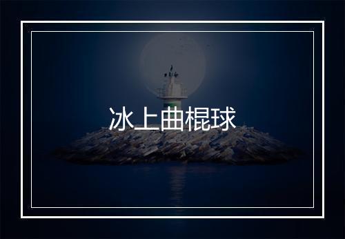 冰上曲棍球