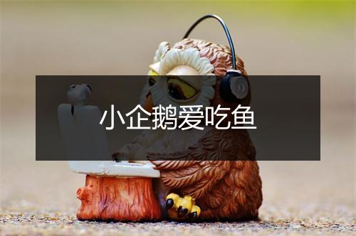 小企鹅爱吃鱼