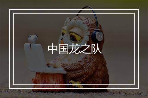 中国龙之队