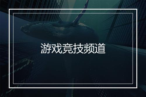 游戏竞技频道