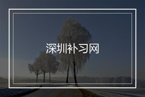 深圳补习网