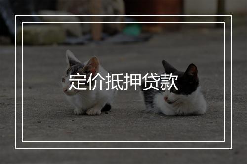 定价抵押贷款