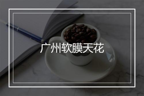 广州软膜天花