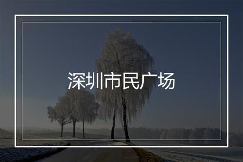 深圳市民广场