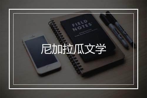 尼加拉瓜文学