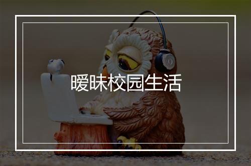 暧昧校园生活