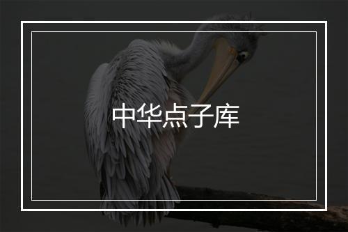 中华点子库