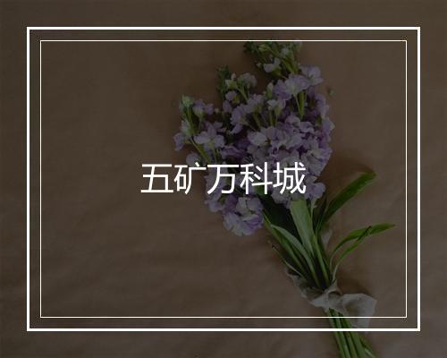 五矿万科城