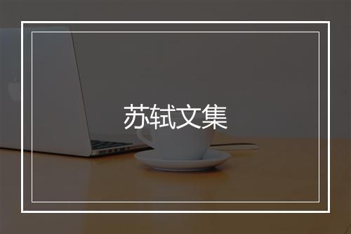 苏轼文集