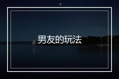 男友的玩法