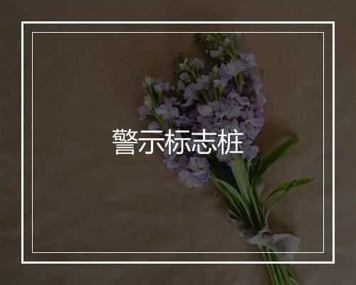 警示标志桩