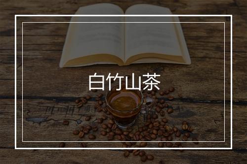 白竹山茶