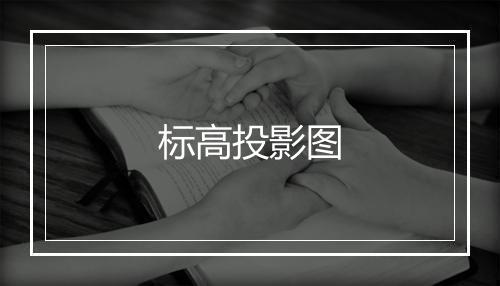 标高投影图