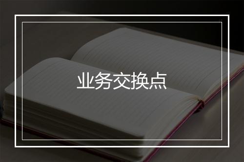 业务交换点