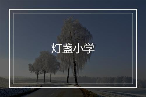 灯盏小学