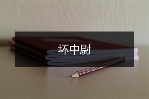 坏中尉