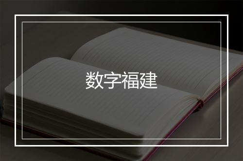 数字福建