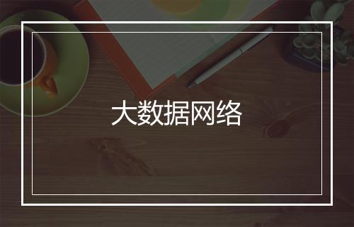 大数据网络