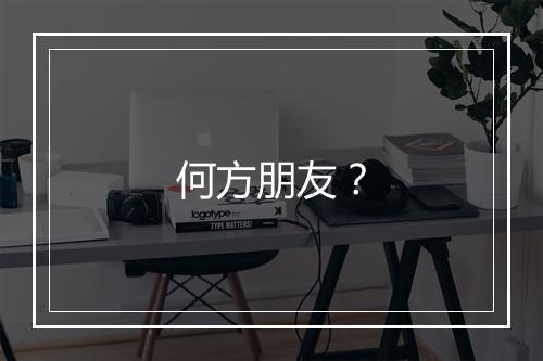 何方朋友？