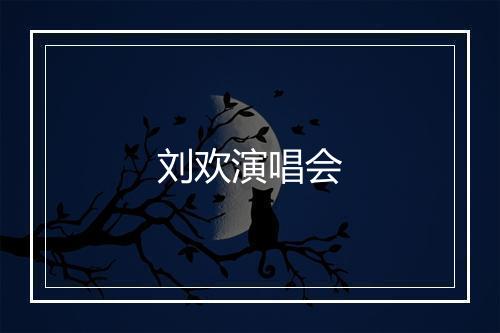 刘欢演唱会