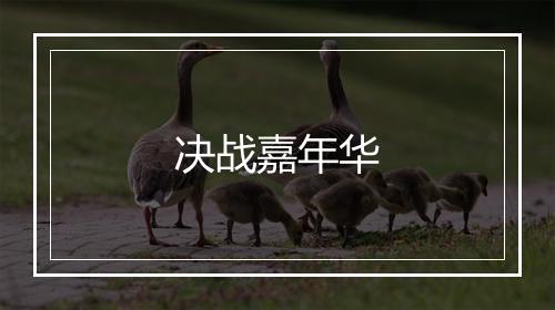 决战嘉年华