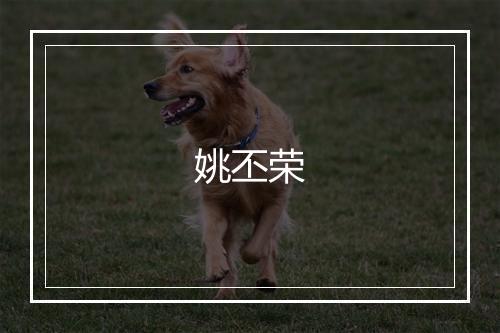 姚丕荣