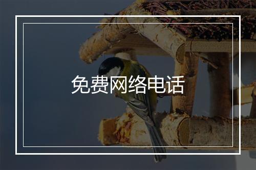 免费网络电话