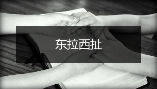 东拉西扯