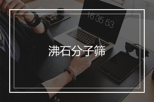 沸石分子筛