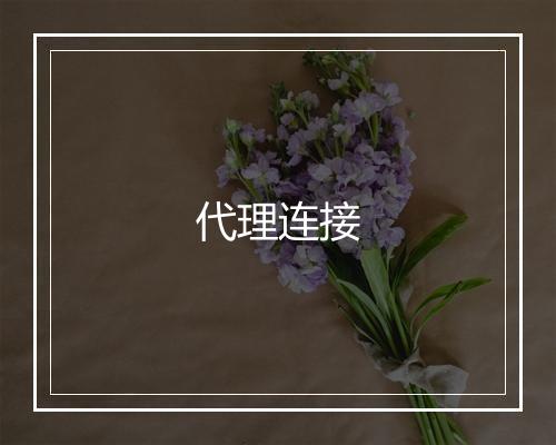 代理连接