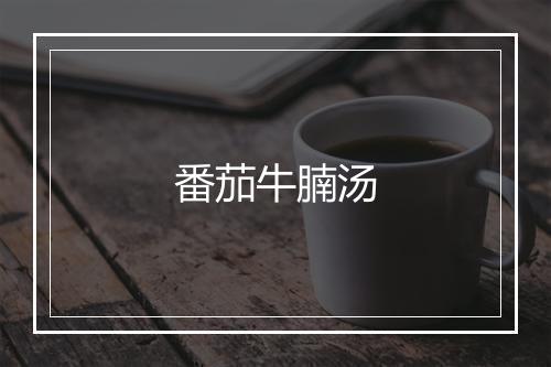 番茄牛腩汤