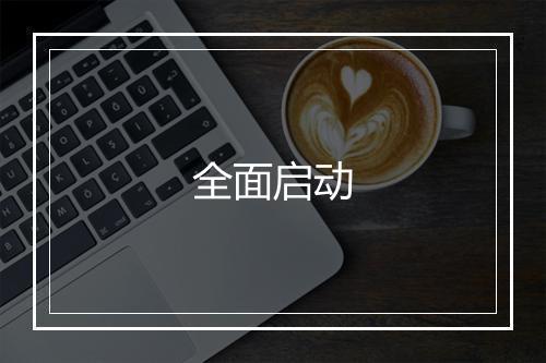 全面启动