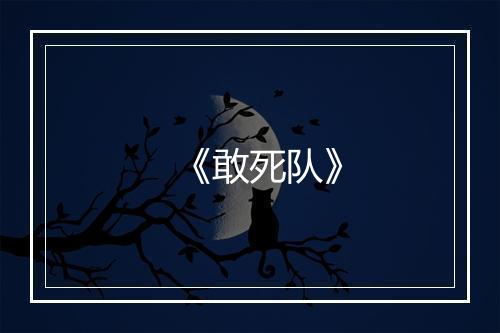 《敢死队》