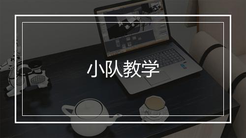 小队教学