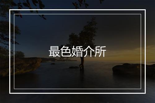 最色婚介所