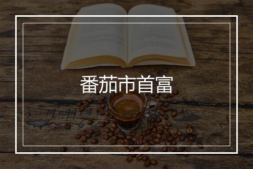 番茄市首富