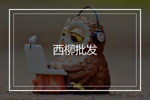 西柳批发