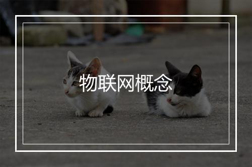 物联网概念